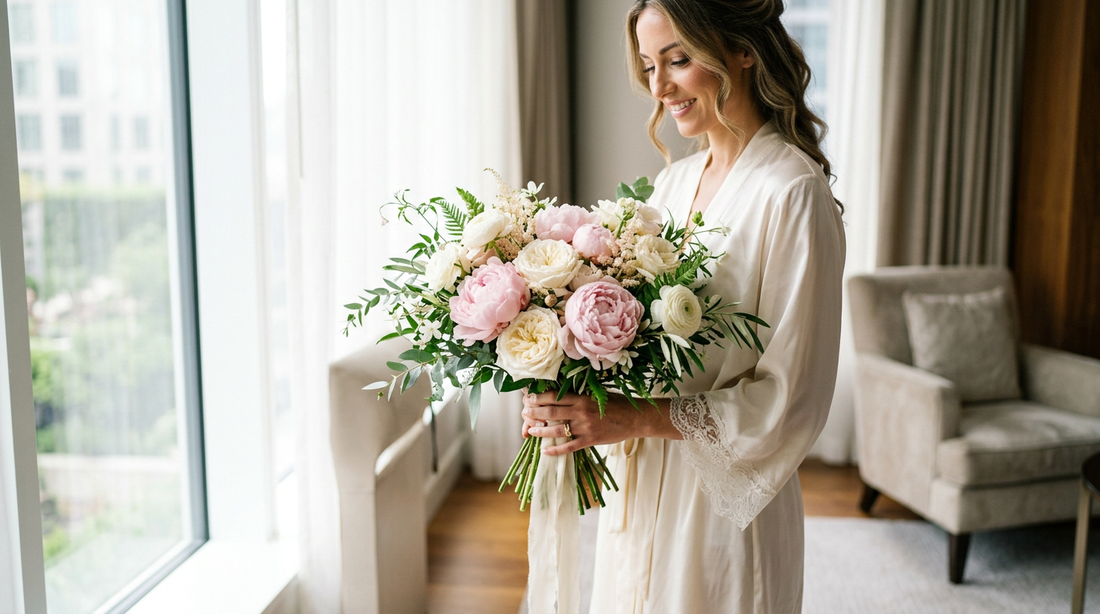 How to Match Your Wedding Bouquet to Your Bridesmaid Dresses (No Florist Guessing Required)